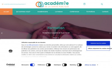 academiedelasantepublique.fr screenshot