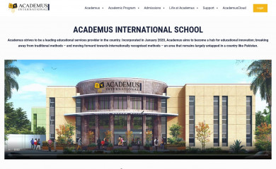 academus.com.pk screenshot