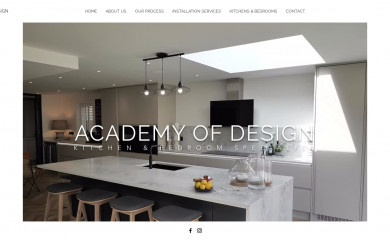 academyofdesign.co.uk screenshot