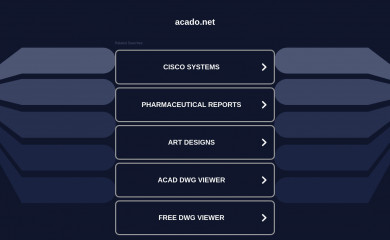 acado.net screenshot