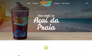 acaidapraia.com.br screenshot