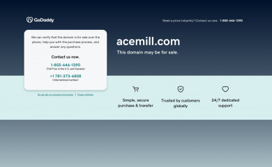 http://www.acemill.com screenshot