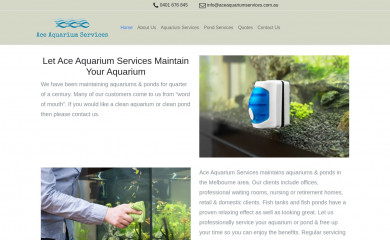 aceaquariumservices.com.au screenshot