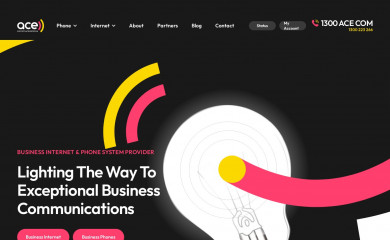 acecommunications.com.au screenshot
