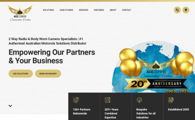 acecomms.com.au screenshot
