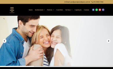 acedijusrs.com.br screenshot