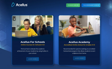 acellus.com screenshot