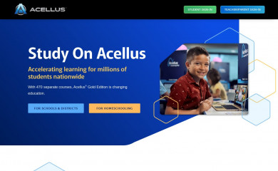 acellus.com screenshot