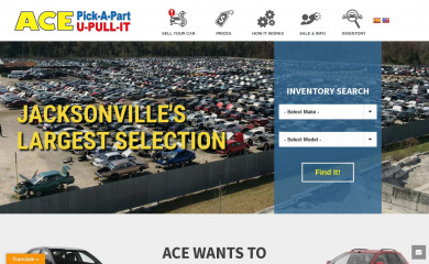 acepickapart.com screenshot