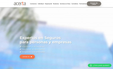 acertaseguros.com screenshot