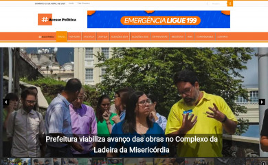 acessepolitica.com.br screenshot