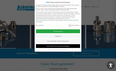 ackermann-armaturen.com screenshot