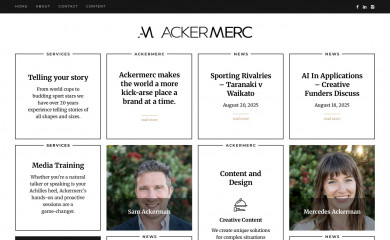 ackermerc.com screenshot