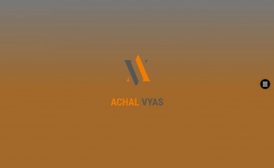 achalvyas.com screenshot