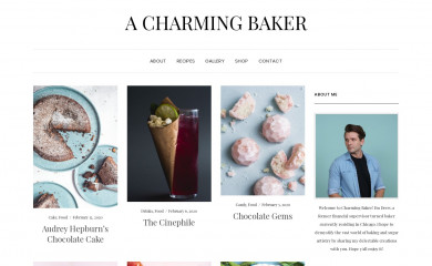 acharmingbaker.com screenshot