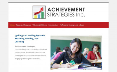 achievementstrategies.org screenshot