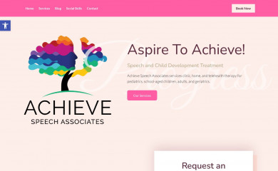 achievespeech.com screenshot