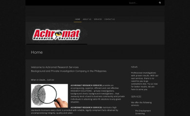 achromatresearch.com screenshot