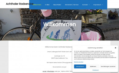 achthaler-radservice.de screenshot
