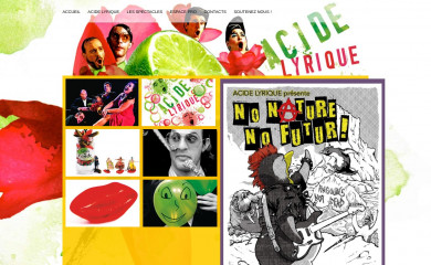 acidelyrique.com screenshot