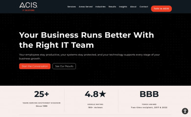 acisitsolutions.com screenshot
