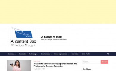 acontentbox.org screenshot