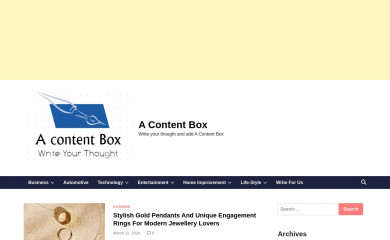 acontentbox.org screenshot