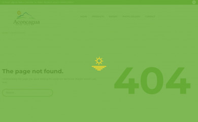 aconcaguaraisins.cl screenshot
