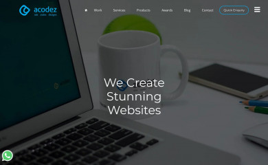 http://acodez.in screenshot