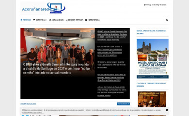 acoruñanarede.gal screenshot