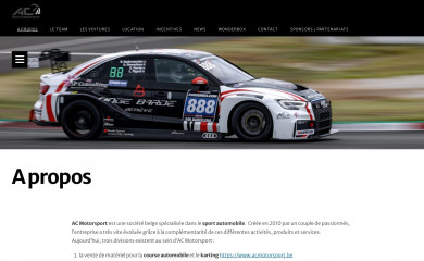 acmotorsport.org screenshot