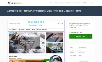 http://www.acmethemes.com/themes/acmeblogpro/ screenshot
