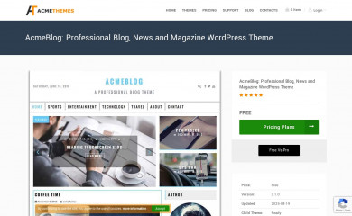 AcmeBlog screenshot