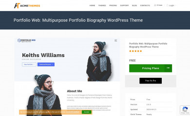 Portfolio Web screenshot