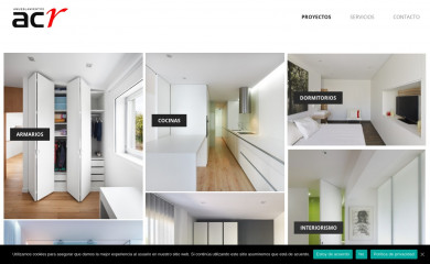 acr-amueblamientos.es screenshot