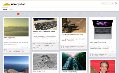 acronychal.org screenshot