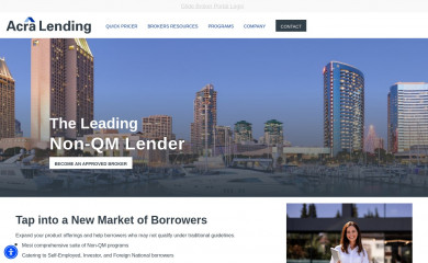 acralending.com screenshot