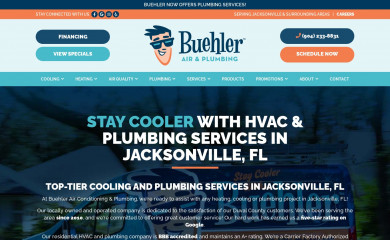 acrepairjax.com screenshot