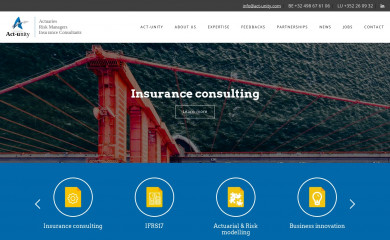 act-unity.com screenshot