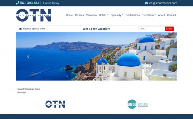 actnowtravel.com screenshot