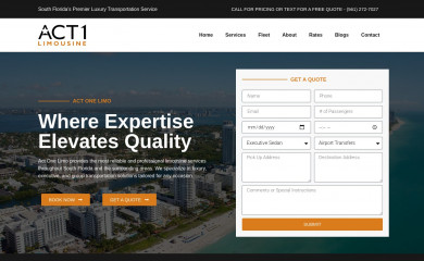 actonelimoflorida.com screenshot