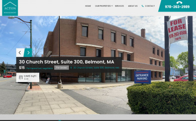 actonmanagement.com screenshot