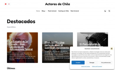 actoresdechile.cl screenshot