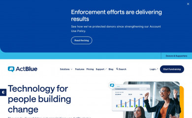 actblue.com screenshot