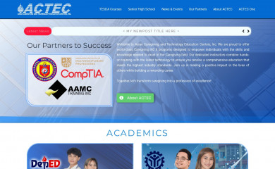 actec.edu.ph screenshot