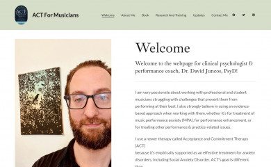 actformusicians.com screenshot