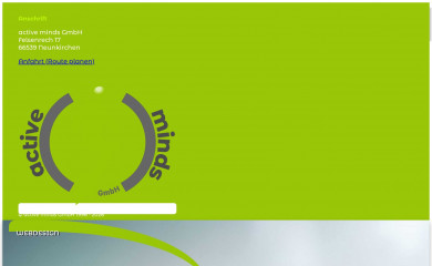 http://www.activeminds.de screenshot