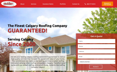 activeexteriorsroofing.com screenshot