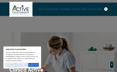 activefisioterapia.com screenshot