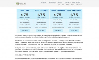 activelikes.com screenshot